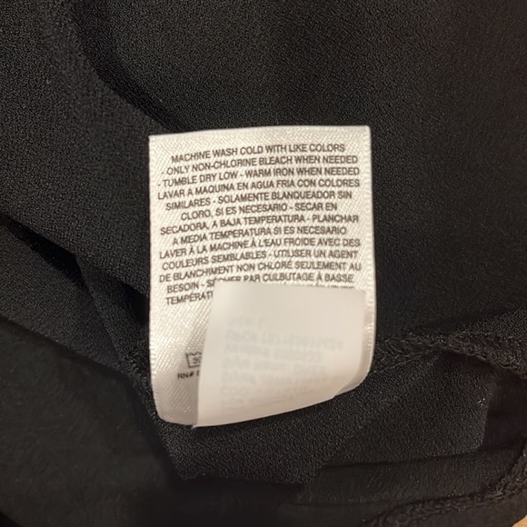 Jessica Simpson Black Side Zipper Jacket Size Large - Picture 8 of 8